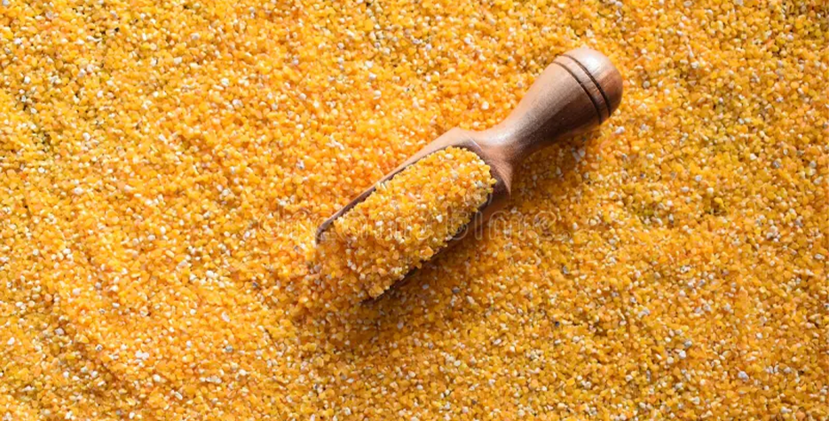 Quality broken maize grain suitable for poultry and livestock feed as well as food processing.